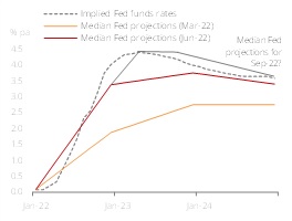 Figure 2: Fed and market views