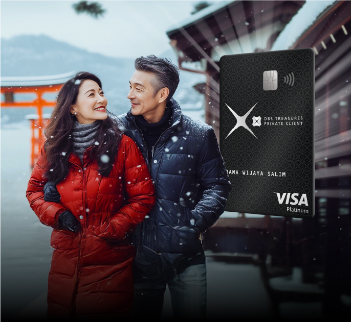 Gunakan Kartu Debit DBS Treasures Private Client dan dapatkan keuntungannya