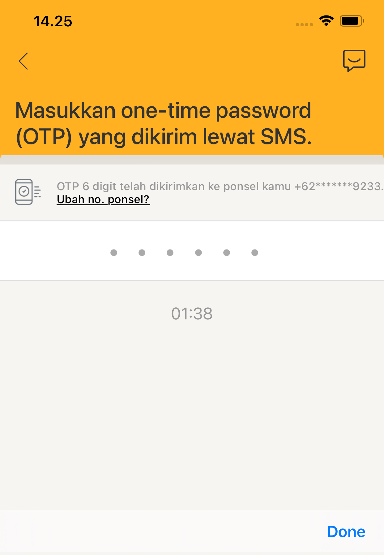 lupa password