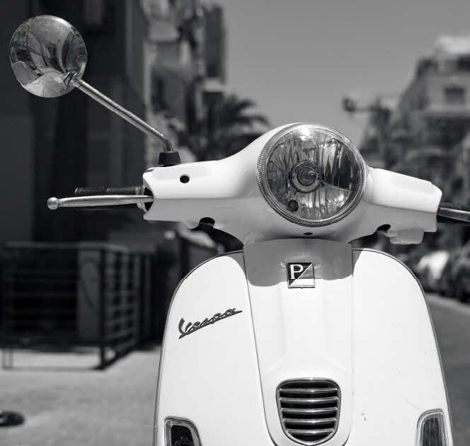 motor vespa