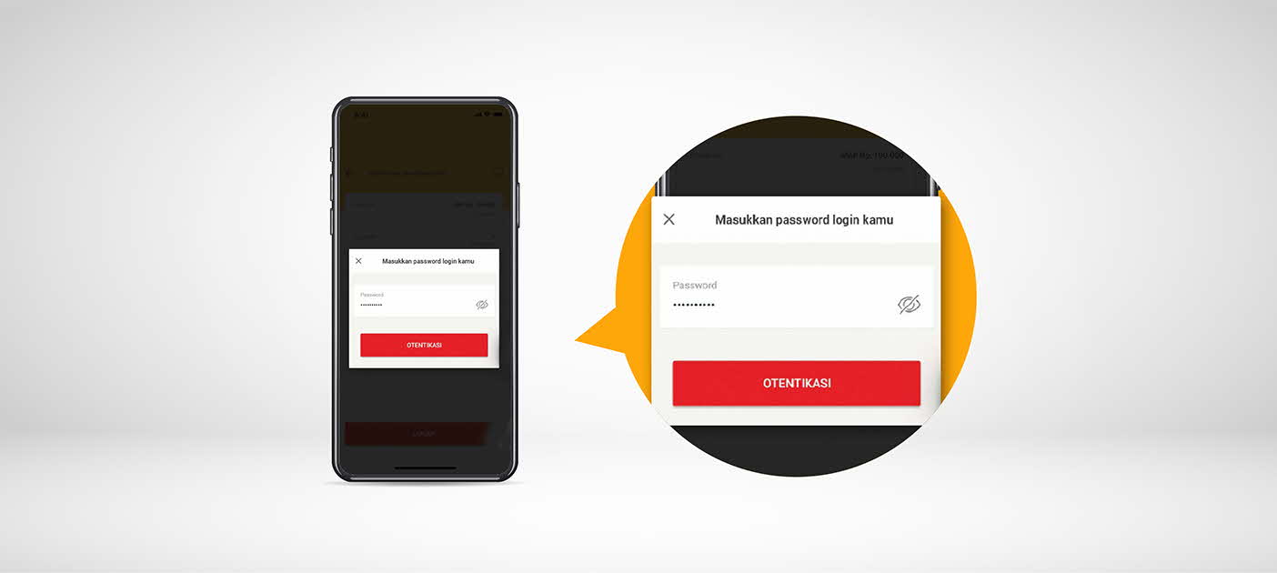 Konfirmasi penukaran hadiah kamu dengan klik ‘Lanjut’ untuk syarat dan ketentuan layanan, lalu masukkan password digibank-mu