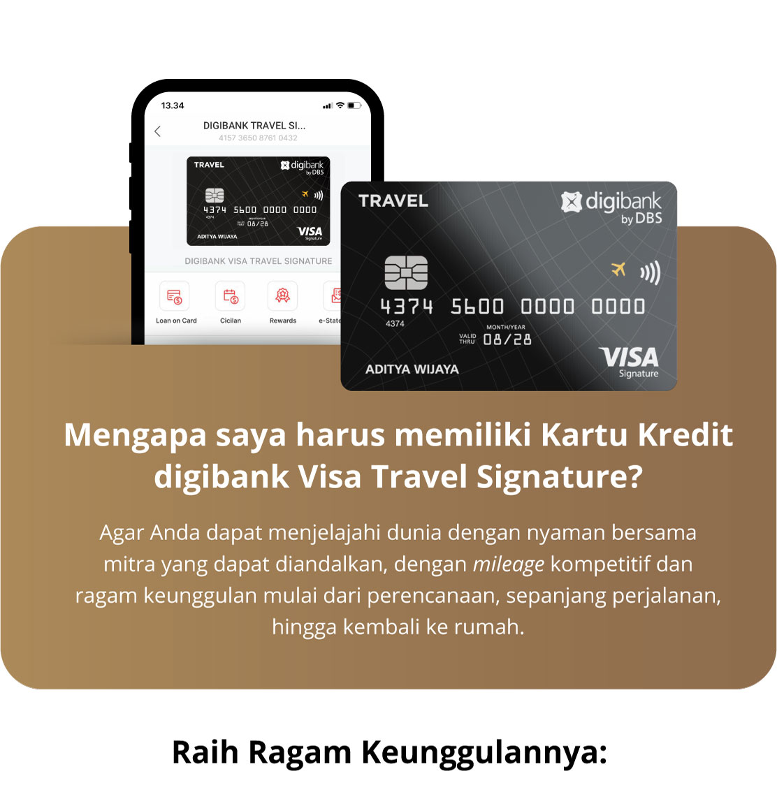 Travel Card to Rely On