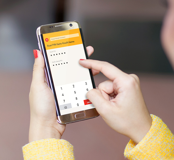 Change PIN Number through digibank by DBS App.