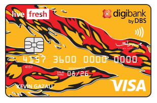 DBS Live Fresh Card