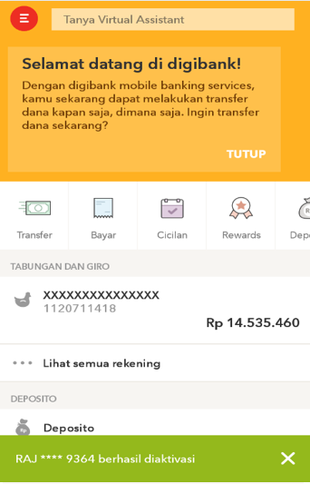 How to - Aktivasi Kartu digibank Cashline