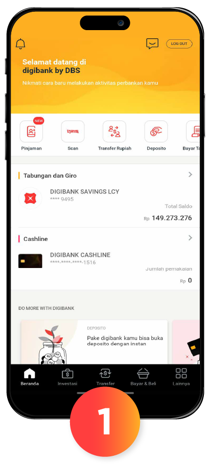 Cairkan Dana CashlineX
