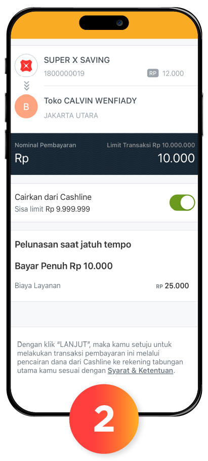 Cairkan Transaksi QRIS CashlineX