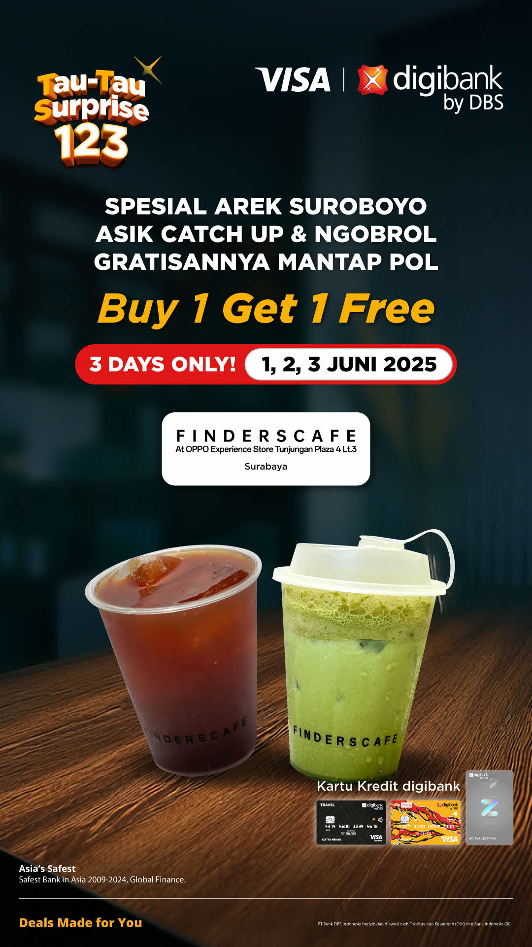 Finderscafe surprise 123