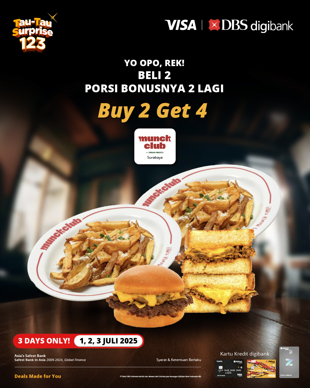 Munch Club surprise 123