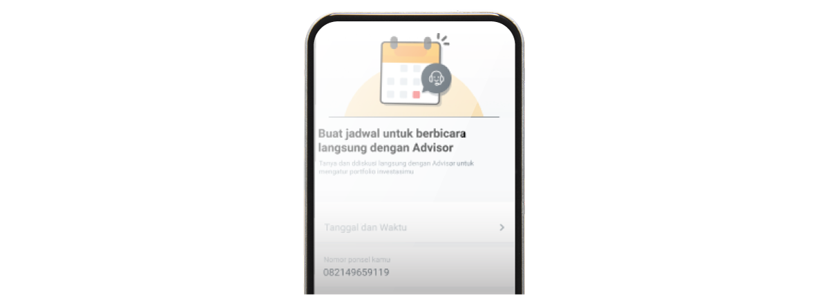 Langkah mudah buat jadwal dengan Advisor